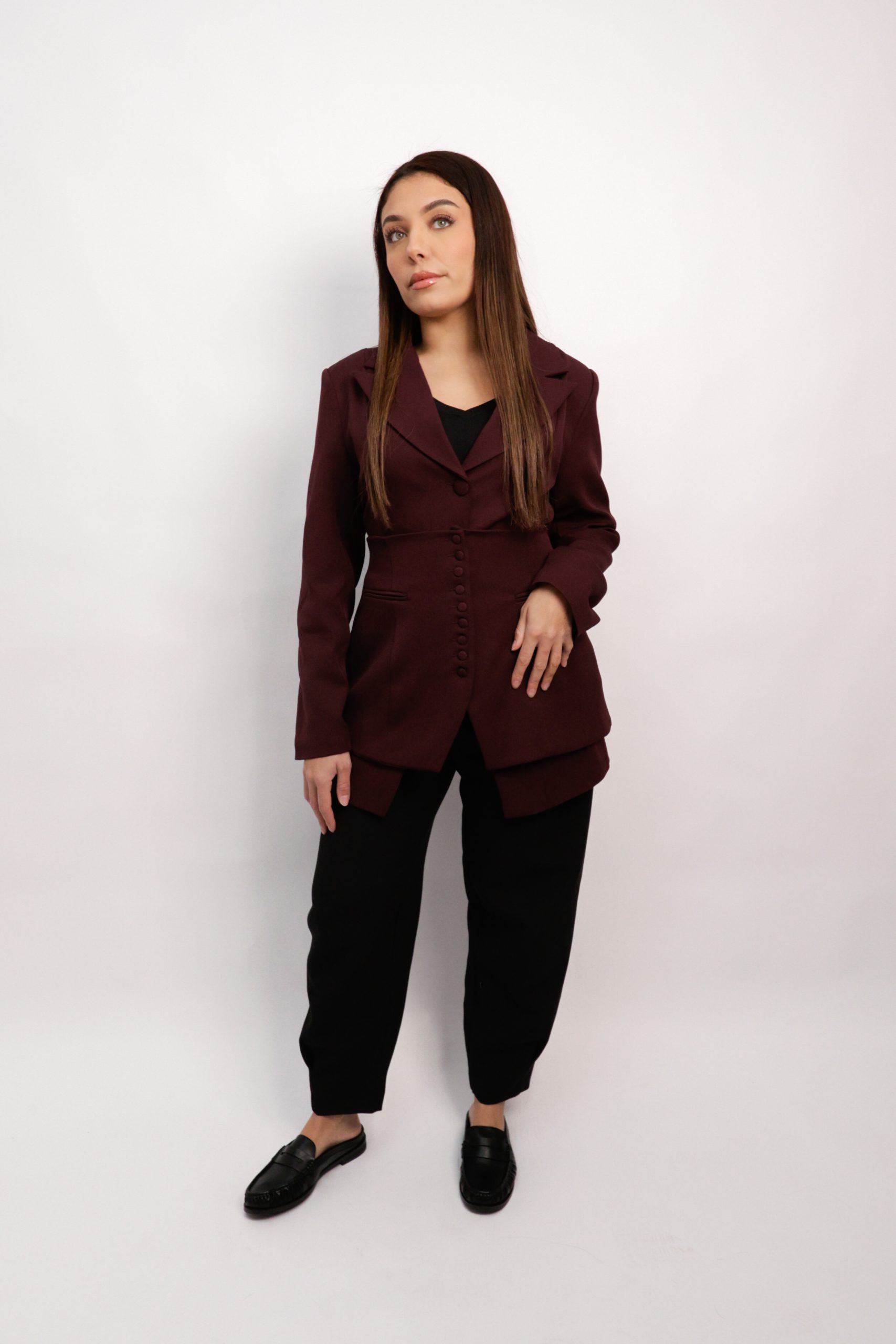 Blazer Signature | Burgundy